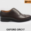 Giày tây thời trang nam Oxford nâu sang trọng ORC17 001