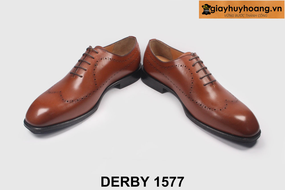 ban-giay-tay-nam-cong-so-thu-cong-derby-1577-10 Giày da nam phong cách chính hãng Derby 1577 003