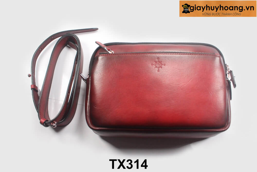 ban-vi-tui-deo-cheo-da-nam-cao-cap-giayhuyhoangvn-tx314-1 Túi đeo chéo thời trang nam cao cấp TX314 001