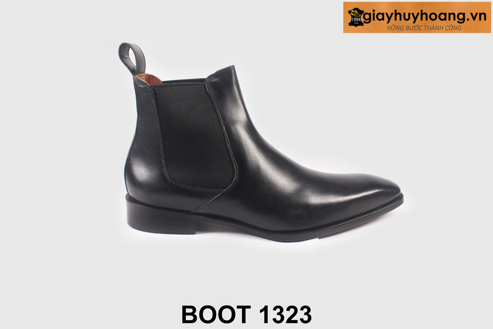 ban-giay-boot-nam-cong-so-1323-giayhuyhoangvn-1 Giày da boot nam đen thời trang đi làm 1323 001