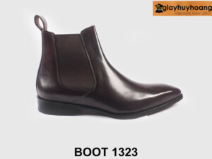 Giày da boot nam công sở chính hãng màu nâu oxford 1323 001