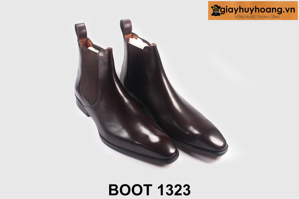 ban-giay-boot-nam-cong-so-1323-giayhuyhoangvn-13 Giày da boot nam công sở chính hãng màu nâu oxford 1323 004