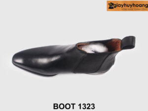 Giày da boot nam đen thời trang đi làm 1323 006