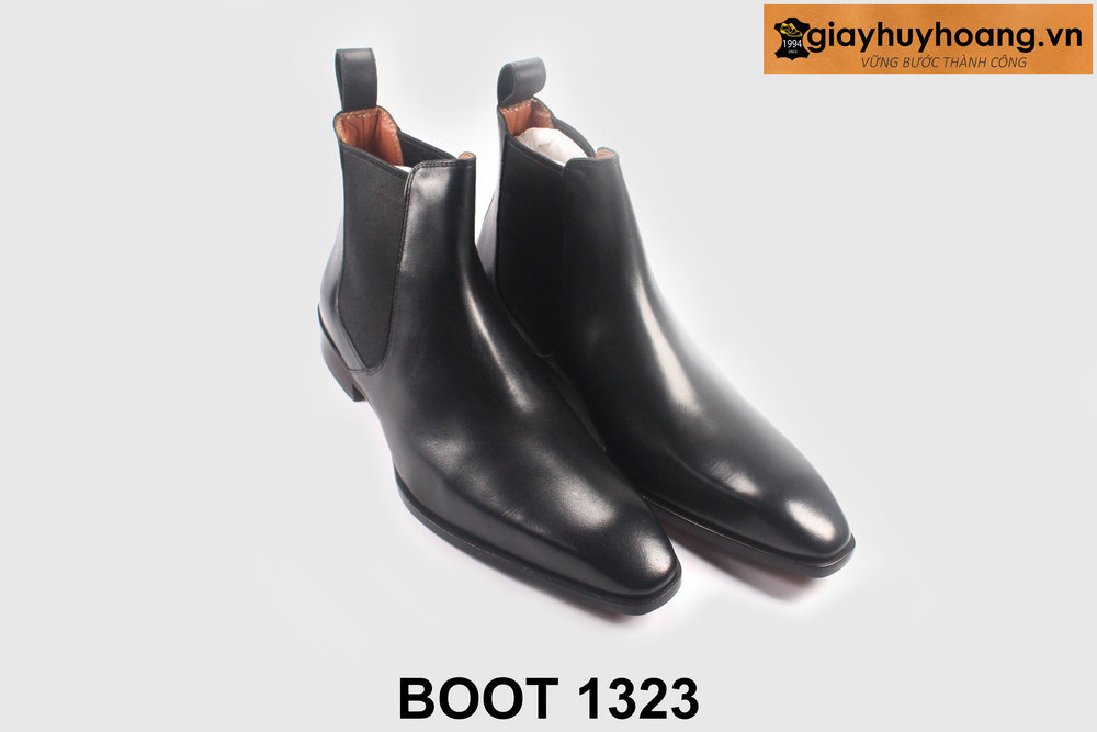 ban-giay-boot-nam-cong-so-1323-giayhuyhoangvn-3 Giày da boot nam đen thời trang đi làm 1323 004