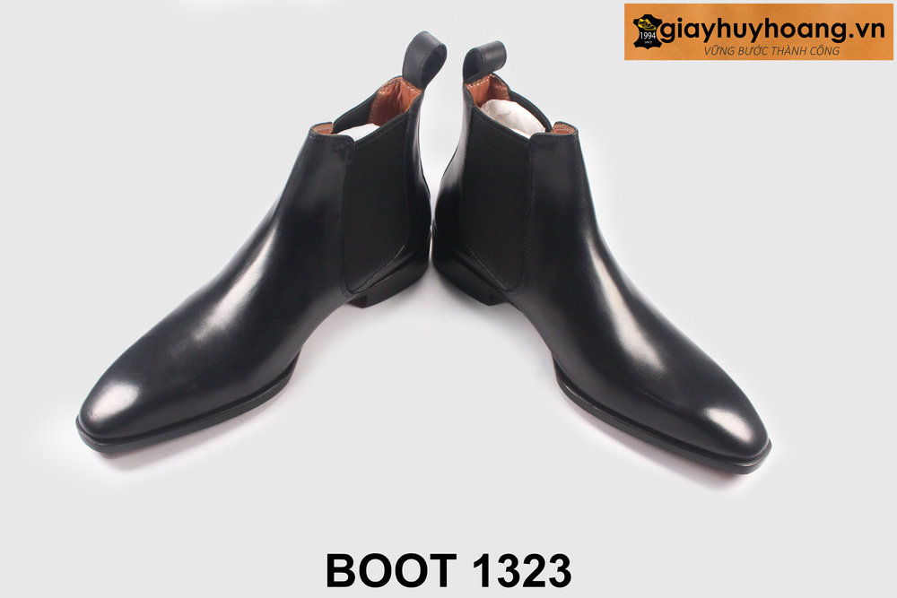ban-giay-boot-nam-cong-so-1323-giayhuyhoangvn-4 Giày da boot nam đen thời trang đi làm 1323 003