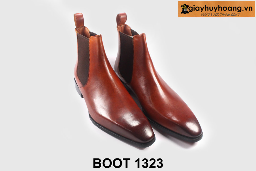 ban-giay-boot-nam-cong-so-1323-giayhuyhoangvn-8 Giày boot nam cổ cao da bê cao cấp màu nâu bò 1323 0017