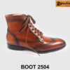Giày boot nam buộc dây đậm chất phong cách 2504 001