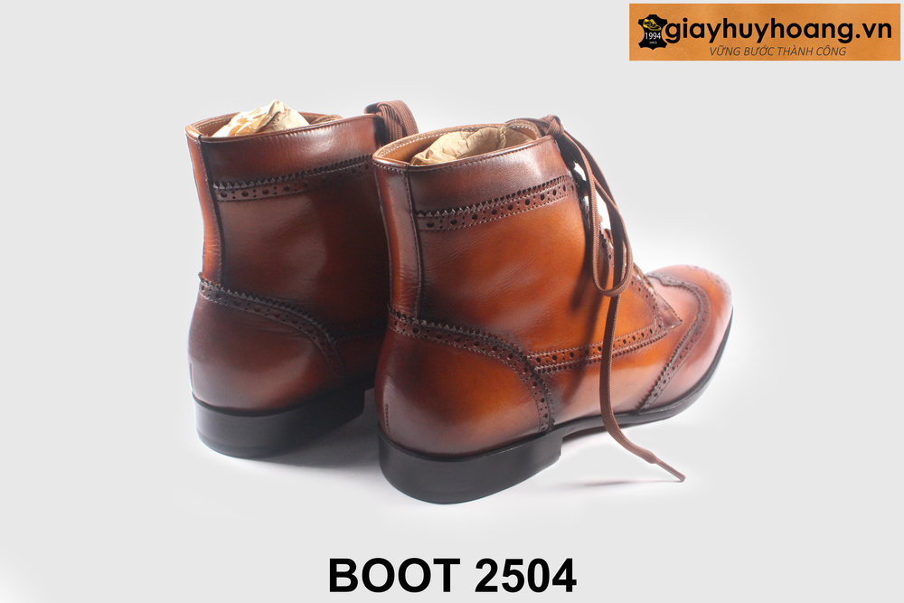 ban-giay-da-co-cao-nam-buoc-day-boot-wingtips-2504-5 Giày boot nam buộc dây đậm chất phong cách 2504 002