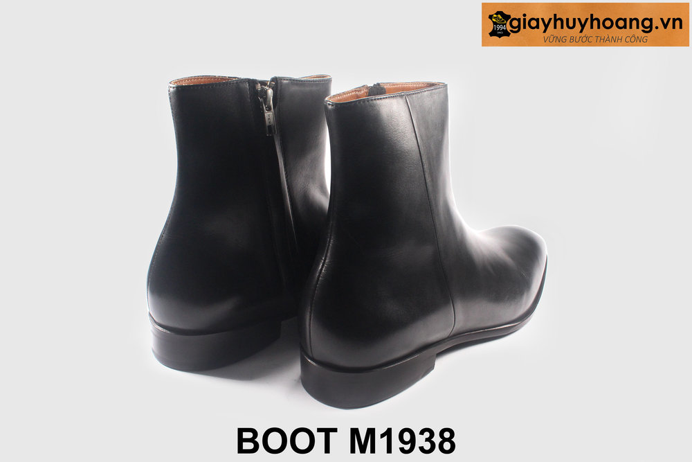 ban-giay-da-co-cao-nam-khoa-keo-boot-m1938-5 Giày da boot khóa kéo nam thời trang nam tính 1938 002