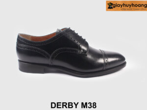 Giày da derby nam màu đen thời trang chính hãng M38 001