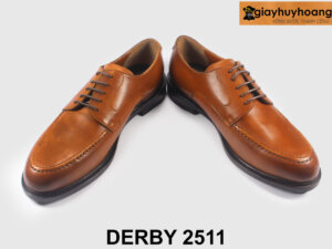 Giày da nam thời trang chính hãng màu bò Derby 2511 003