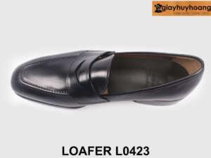 Giày lười nam đen làm việc văn phòng loafer L0423 004