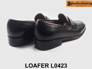 Giày lười nam đen làm việc văn phòng loafer L0423 002