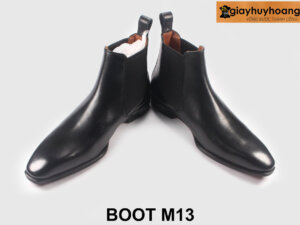 Size 38 Giày da boot nam size nhỏ da trơn M13 003