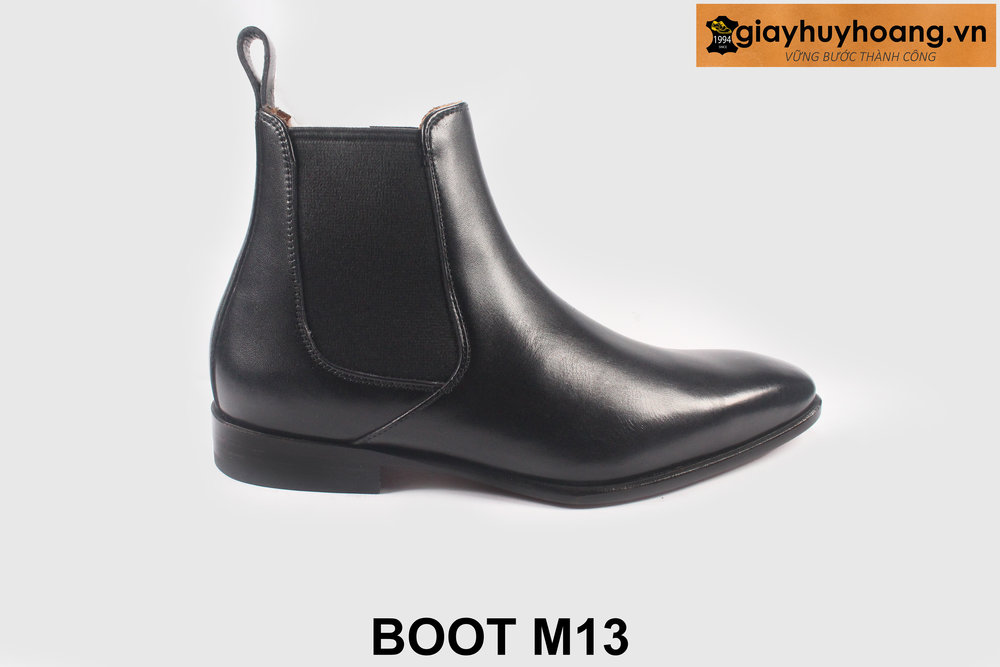 ban-giay-da-nam-boot-co-cao-m13-giayhuyhoangvn-7 Size 38 Giày da boot nam size nhỏ da trơn M13 001