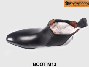 Size 38 Giày da boot nam size nhỏ da trơn M13 005
