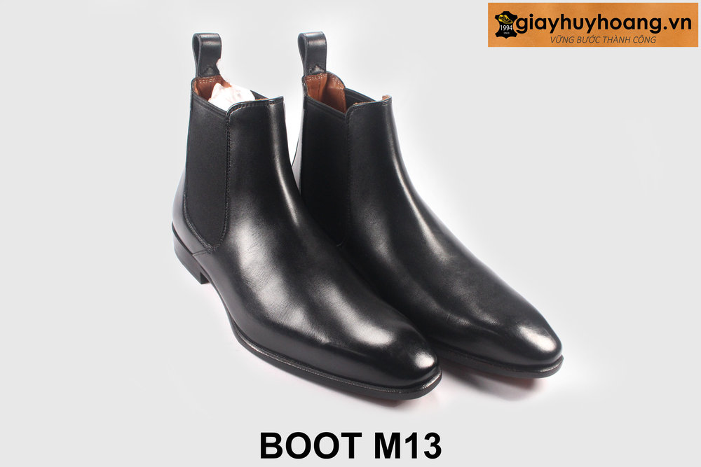 ban-giay-da-nam-boot-co-cao-m13-giayhuyhoangvn-9 Size 38 Giày da boot nam size nhỏ da trơn M13 0014