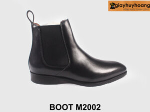 Giày da boot nam màu đen cao cấp thời trang M2002 001