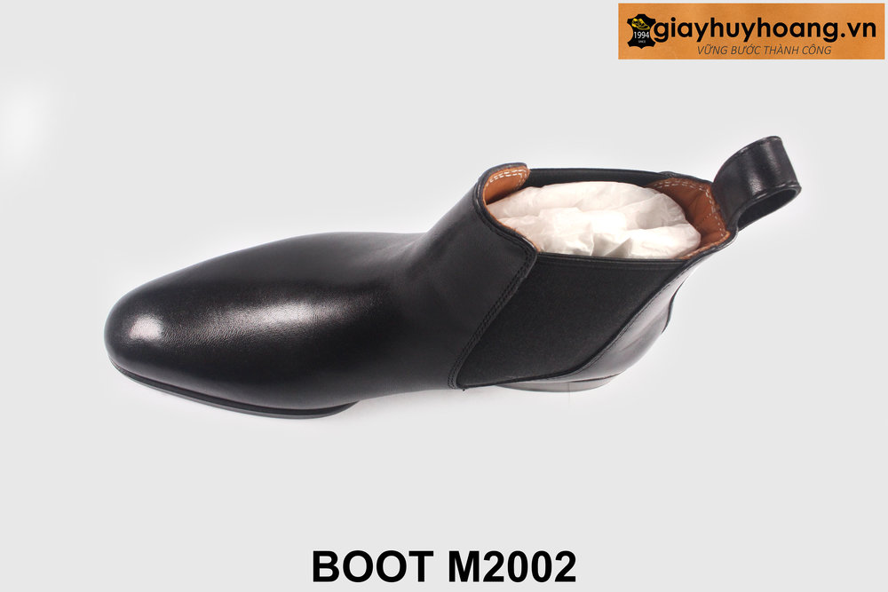 ban-giay-da-nam-boot-co-cao-m2002-giayhuyhoangvn-2 Giày da boot nam màu đen cao cấp thời trang M2002 005