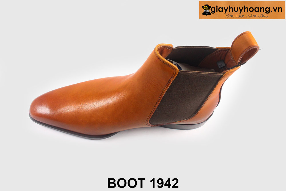 ban-giay-da-nam-boot-nam-co-cao-1942-giayhuyhoangvn-2 Size 38 giày da boot nam màu bò sáng tôn dáng 1942 005