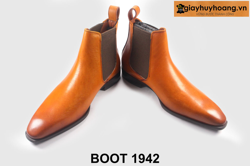ban-giay-da-nam-boot-nam-co-cao-1942-giayhuyhoangvn-4 Size 38 giày da boot nam màu bò sáng tôn dáng 1942 003