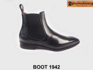 Size 38 Giày da chelsea boot nam cổ cao dáng thon dài 1942 001