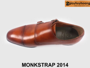 Giày da nam màu nâu đẹp Monkstrap 2014 005