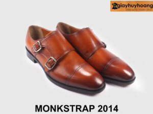 Giày da nam màu nâu đẹp Monkstrap 2014 004