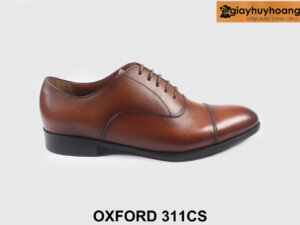 Giày tây oxford nam màu bò công sở 311CS 001