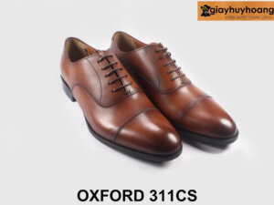 Giày tây oxford nam màu bò công sở 311CS 003