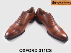 Giày tây oxford nam màu bò công sở 311CS 002