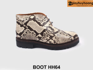Giày da trăn nam cổ thấp chính hãng Chukka Boot HH64 001