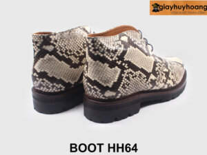 Giày da trăn nam cổ thấp chính hãng Chukka Boot HH64 003
