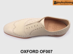 Giày da mộc nhuộm màu yêu cầu oxford nam OF007 005