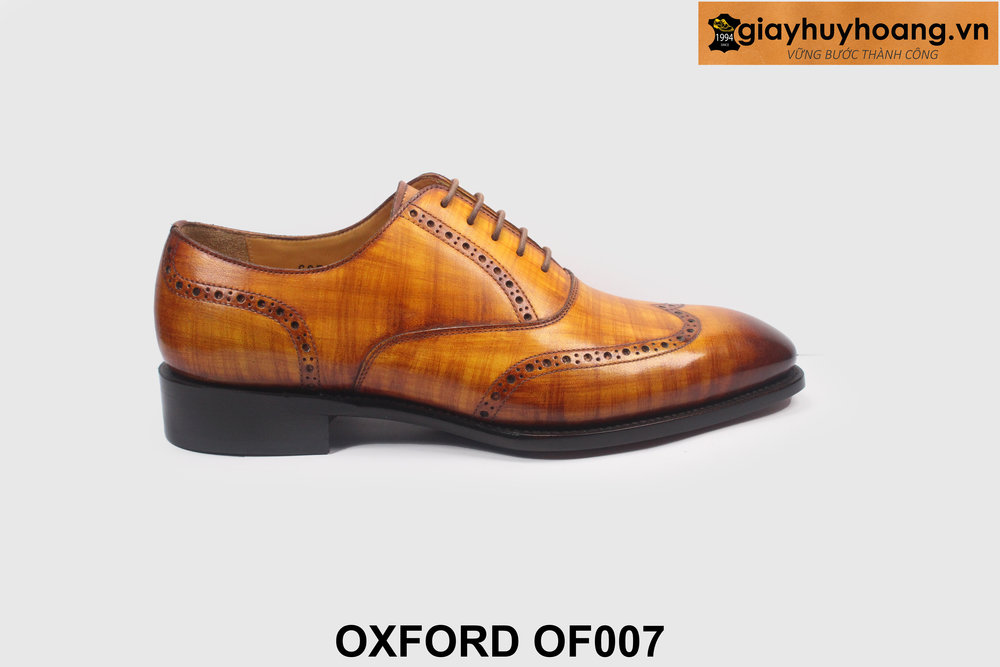 ban-giay-da-nam-cong-so-chinh-hang-oxford-of007-6 Giày da oxford nam màu bò sọc caro OF007 001