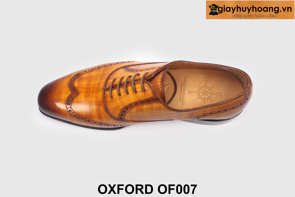ban-giay-da-nam-cong-so-chinh-hang-oxford-of007-7 Giày da oxford nam màu bò sọc caro OF007 005