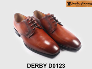 Giày tây nam derby trẻ trung hàng hiệu D0123 004