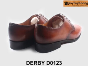 Giày tây nam derby trẻ trung hàng hiệu D0123 002