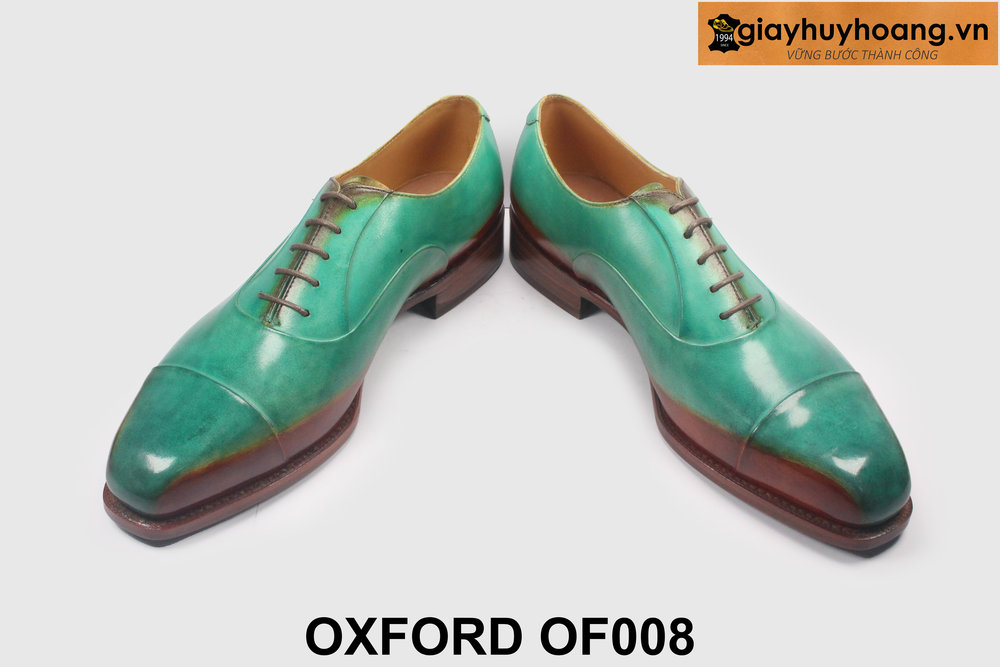 ban-giay-da-nam-cong-so-mau-xanh-oxford-of008-3 Giày da mộc trắng nhuộm màu yêu cầu oxford nam OF008 003