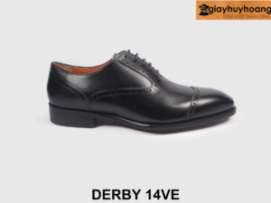 Giày da nam oxford đóng thủ công phong cách 14VE 001