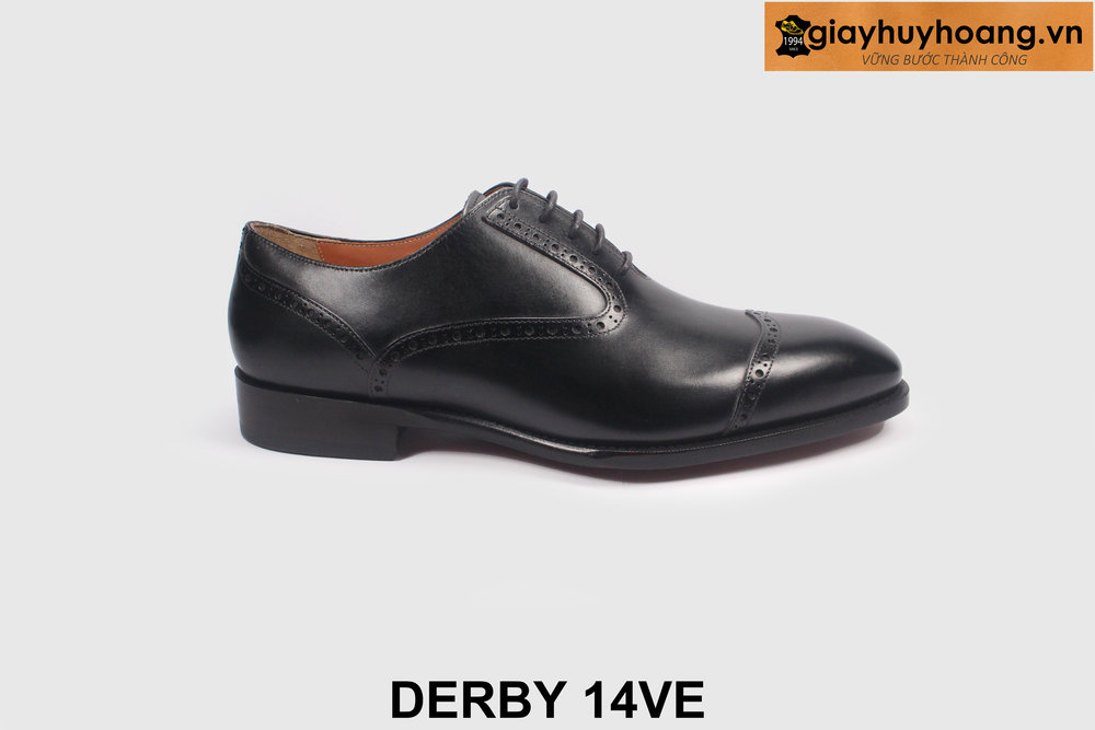 ban-giay-da-nam-cong-so-oxford-14ve-1 Giày da nam oxford đóng thủ công phong cách 14VE 001