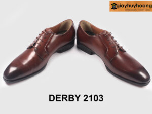 Giày derby nam mũi trơn thời trang chính hãng 2103 004