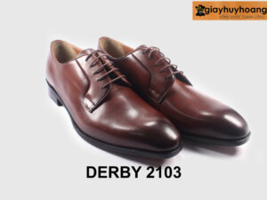 Giày derby nam mũi trơn thời trang chính hãng 2103 002
