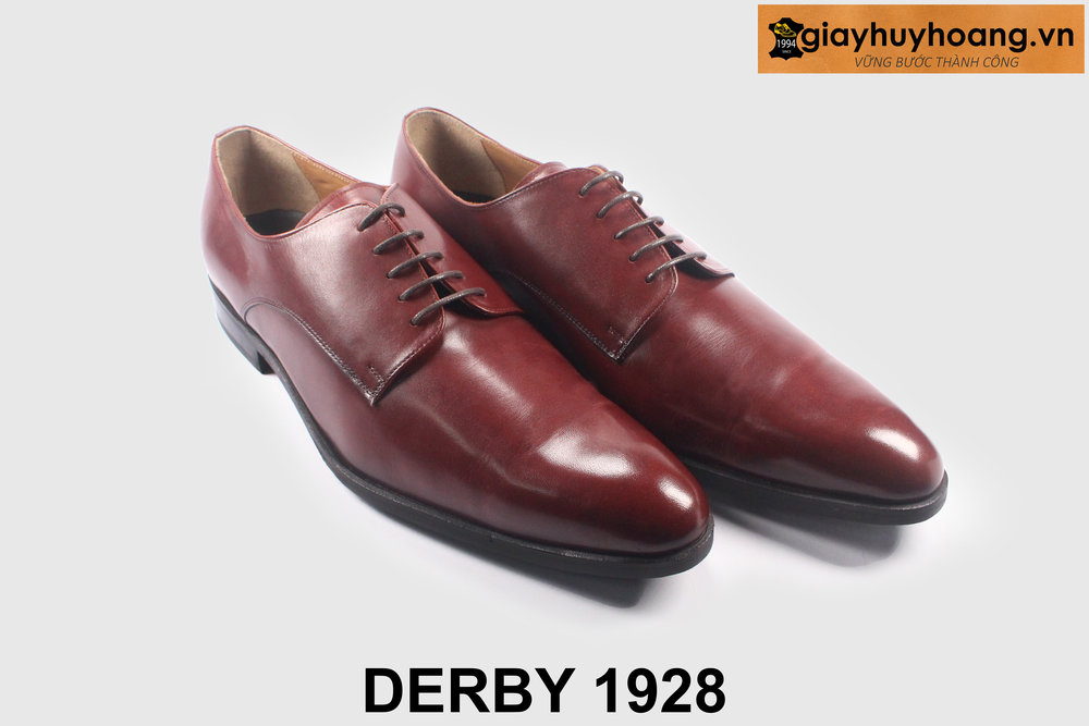 ban-giay-da-nam-derby-mui-nhon-1928-giayhuyhoangvn-3 Giày da nam derby da trơn mũi thon dài 1928 004