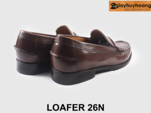 Size 43 giày lười nam đế cao su mocasin Loafer 26N 002
