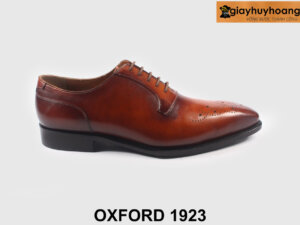 Giày da oxford nam hoa văn đục lỗ phong cách 1923 001