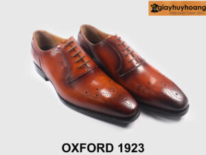 Giày da oxford nam hoa văn đục lỗ phong cách 1923 004