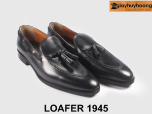 Giày lười da nam có chuông trẻ trung màu đen Loafer M1945 004