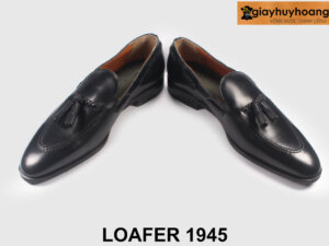 Giày lười da nam có chuông trẻ trung màu đen Loafer M1945 003