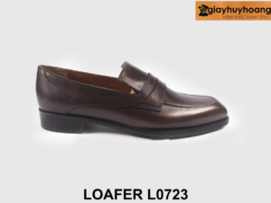 Giày da Loafer nam màu nâu chống trượt L0723 001